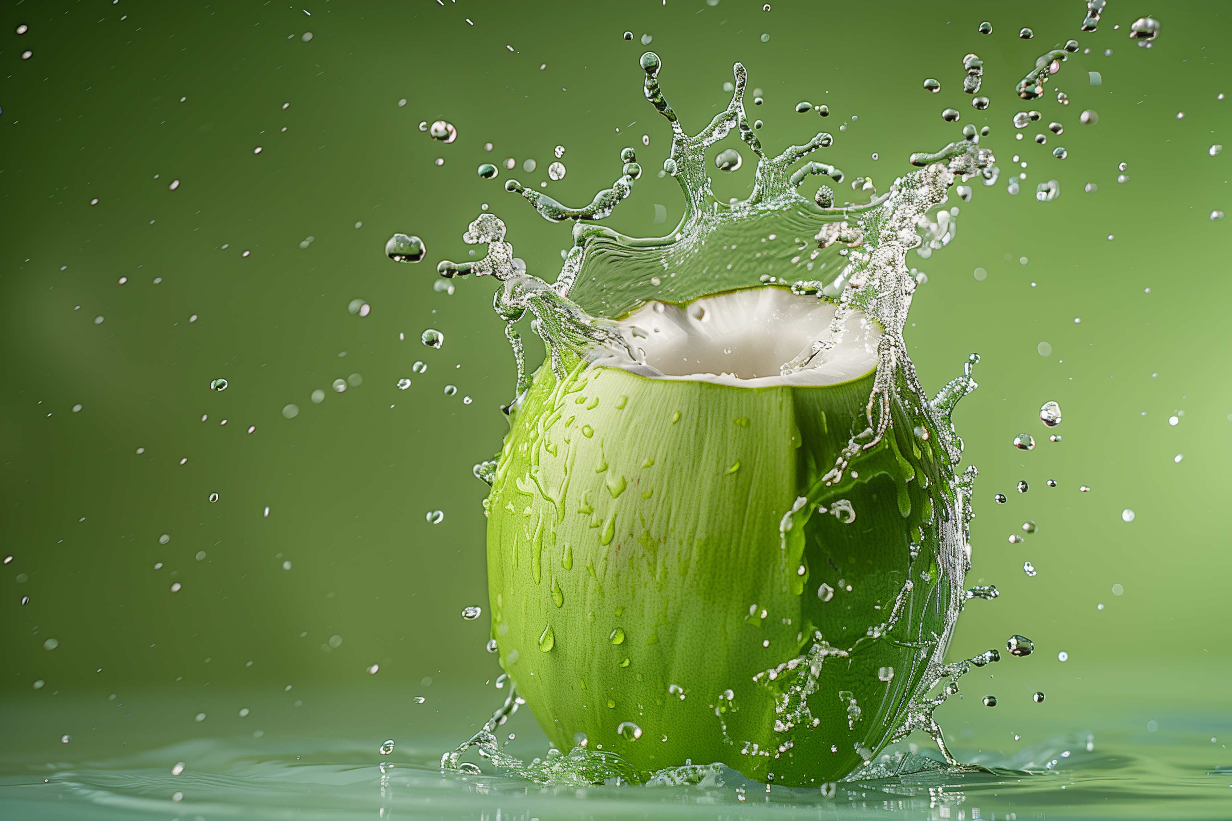 Lebih dari sekadar penghilang dahaga, air kelapa menyimpan banyak manfaat yang membuatnya direkomendasikan untuk kesehatan tubuh. (Foto:Freepik)